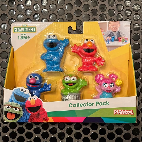 🆕 NWT Playskool Sesame Street Sesame Street Collector Pack Mini-Figures Toy Set - Picture 3 of 3